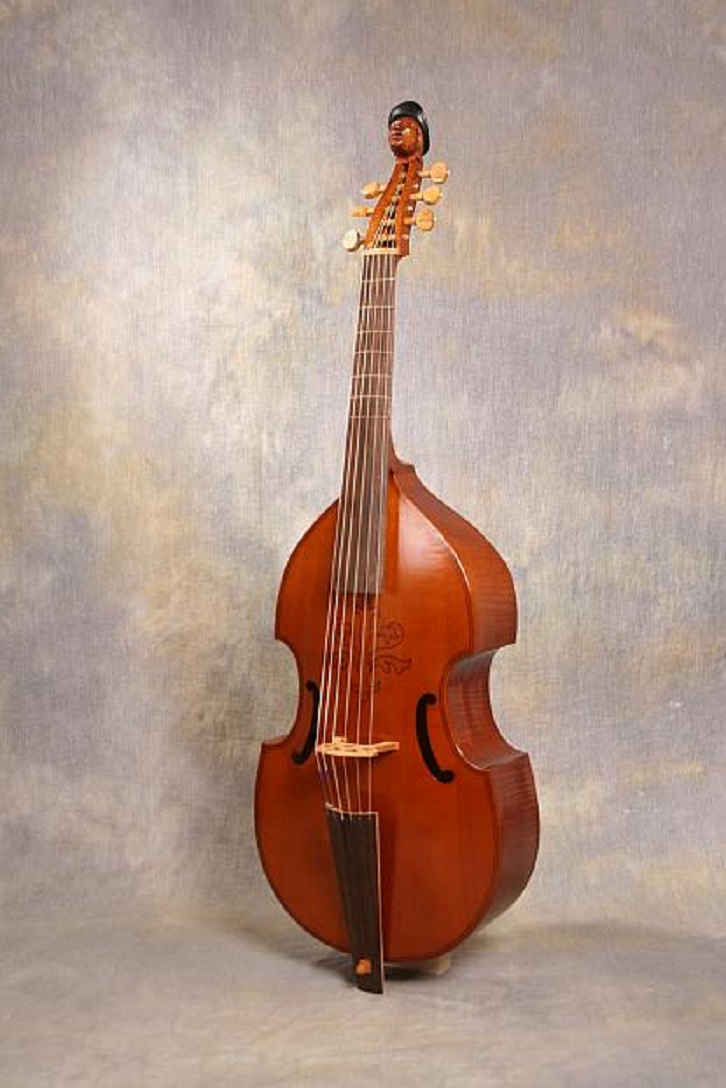 6 string bass viol after anon 1649