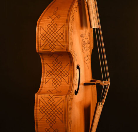 Six string bass viol after Henry Jaye 1624